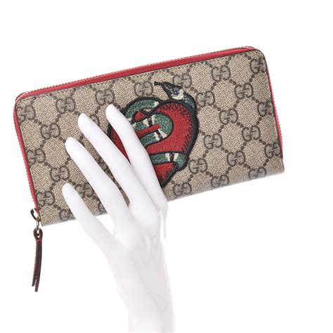 gucci supreme wallet web women|gucci wallet snake cheap.